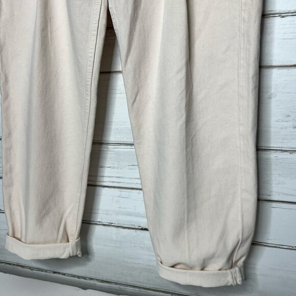 RE/DONE 40s Zoot Straight Jeans Vintage White Denim Size 31 - Picture 10 of 12